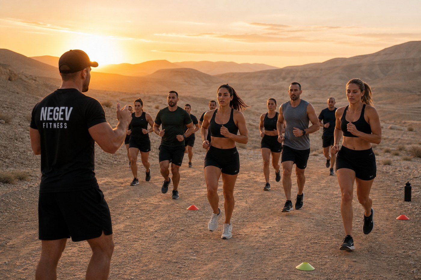 Desert Trail Fit group training session