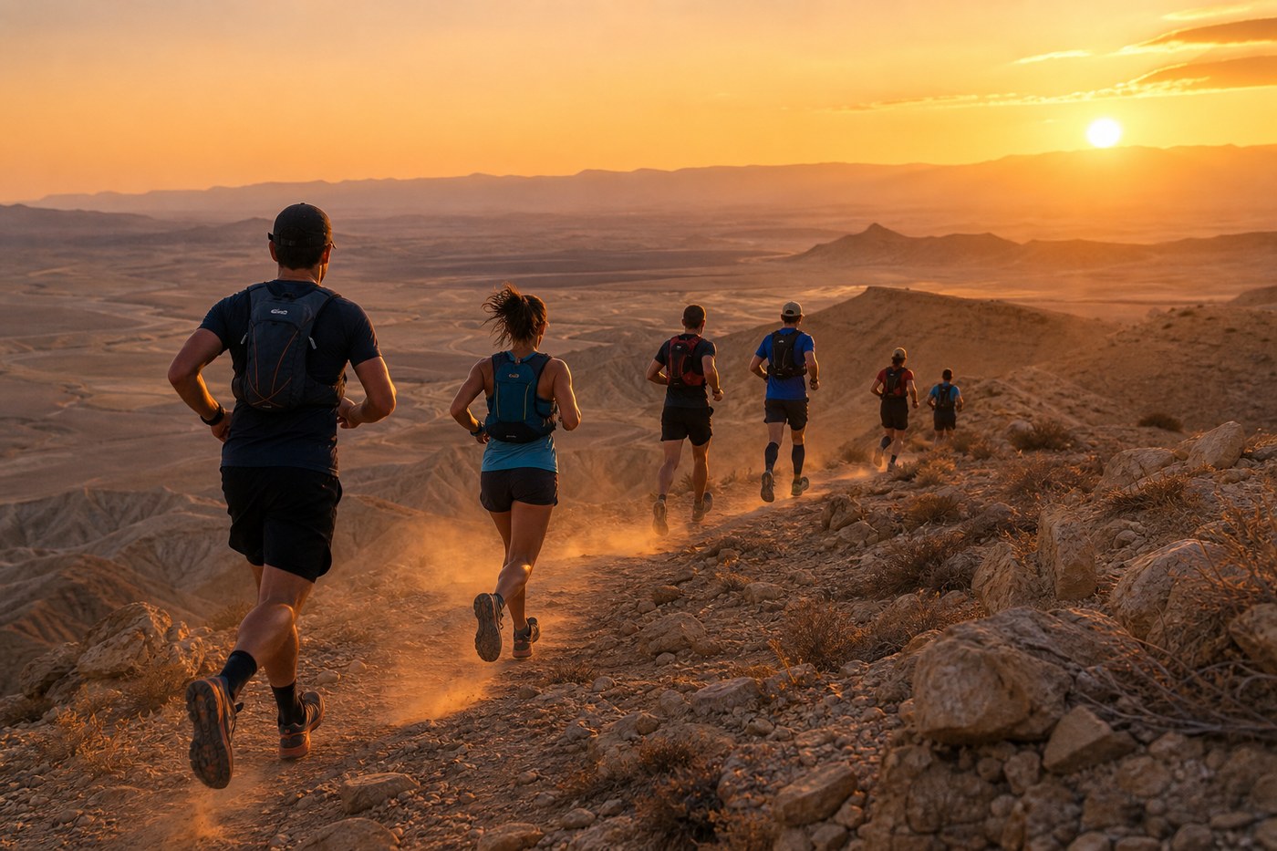 Sunset Ridge Run trail